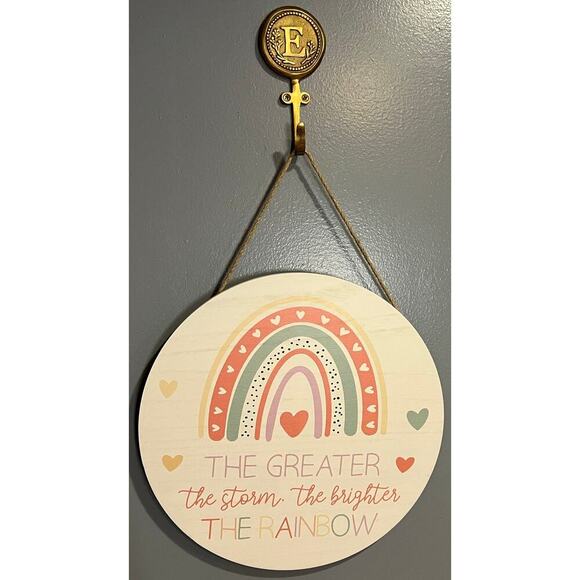 Super Cute Rainbow Wall Decor - Picture 1 of 3